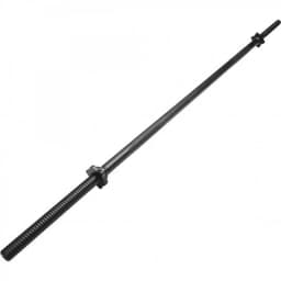 Gorilla Sports Vektstang 170 cm SVART Stjernelås - 30 mm