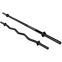 Gorilla Sports Vektstangsett Black Star lock - 30mm