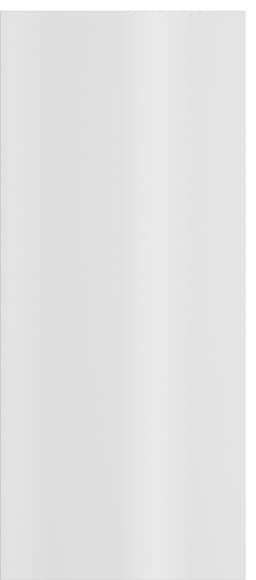 Epoq Gloss White dør til kjøkken 40x92