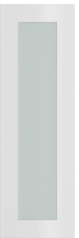 Epoq Gloss White vitrinedør til kjøkken 30x92