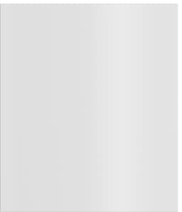 Epoq Gloss skuffefront top 30x35 til køkken (white)