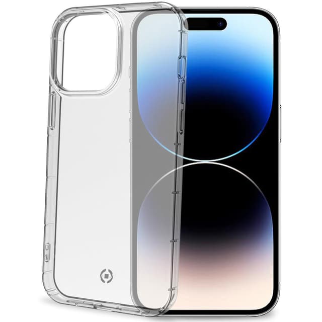 Celly Hexagel Anti-shock case iPhone 14 Pro Transp