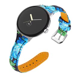 Klokkebånd i ekte skinn Flerfarget Google Pixel Watch