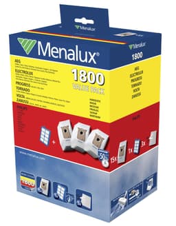 Menalux 1800 Støvsugerposer til Philips/Electrolux/AEG/Volta/Zanussi
