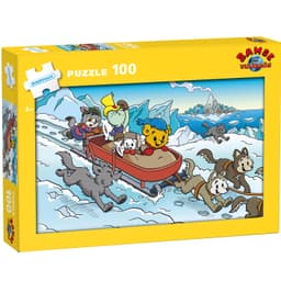 Pussel Bamse och Vulkanön 100 bitar