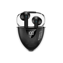 Støyreduserende trådløse ørepropper Bluetooth 5.3 RGB Sort