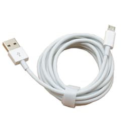 Micro USB kaapeli Valkoinen 2 m