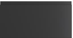 Epoq Integra skuffefront til kjøkken 50x26 (black)