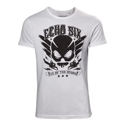 T-shirt Resident Evil Echo Six vit (S)