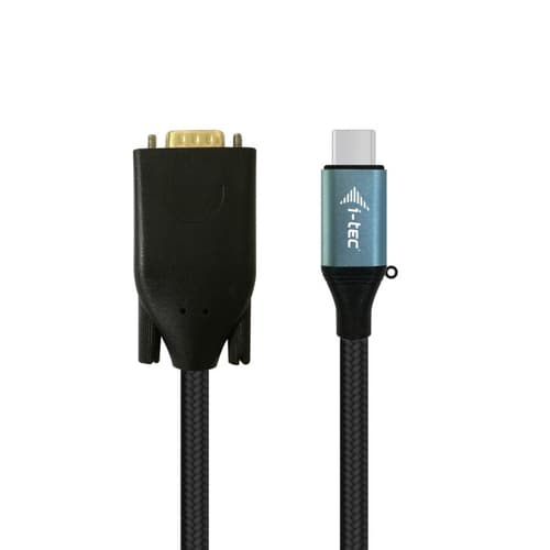 i-tec C31CBLVGA60HZ, 1,5 m, USB Type-C, VGA (D-Sub), Hankoppling, Honk