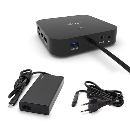 i-tec C31DUALDPDOCKPD65W, Kabel, USB 3.2 Gen 1 (3.1 Gen 1) Type-C, 65