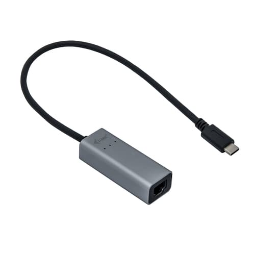 i-tec Metal C31METAL25LAN, Ledningsført, USB Type-C, Ethernet, 2500 Mbit/s, Grå