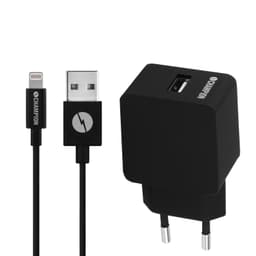Champion Lader 12W + USB-A til Lightning-kabel Sort