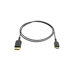 Mini HDMI-HDMI Ekstra Tynd 80cm