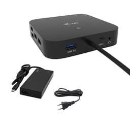 i-tec C31HDMIDPDOCKPD65, Kabel, USB 3.2 Gen 1 (3.1 Gen 1) Type-C, 65 W, 3,5 mm,