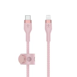 Belkin Cbl S tress USB-C LTG 2M ros, 2 m, USB C, USB C/Lightning