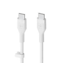 Belkin BOOST↑CHARGE Flex, 3 m, USB C, USB C, USB 2.0, Vit