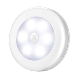 LED bevegelsessensor nattlys 6000K Hvit