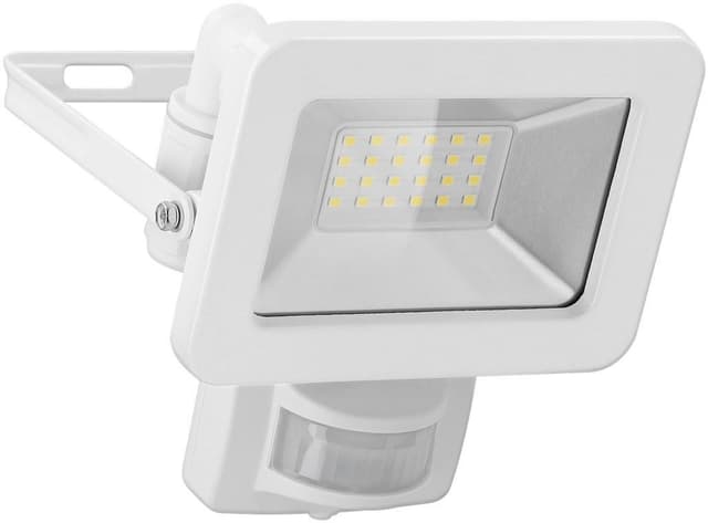 Goobay LED-spotlight for utendørs bruk, 20 W, med bevegelsesdetektor