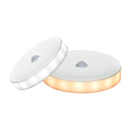 LED bevegelsessensor nattlys 6000K/3000K Hvit