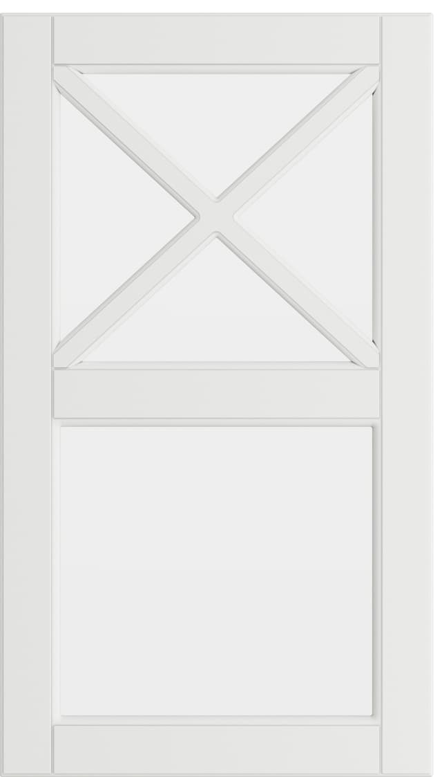 Epoq Heritage Mansion vitrinelåge 40x70 til køkken (Classic White)