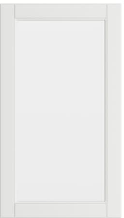Epoq Heritage vitrinelåge 40x70 til køkken (Classic White)