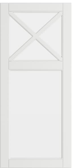 Epoq Heritage vitrinlucka 40x92 till köket (classic white)