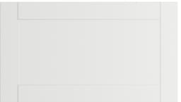 Epoq Shaker horisontal dør til kjøkken 70x40  (Classic white)