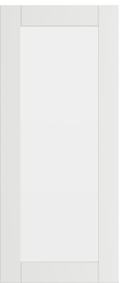 Epoq Shaker Classic White vitrinedør til kjøkken 40x92