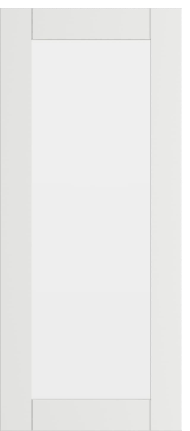 Epoq Shaker Classic White vitrinedør til kjøkken 40x92