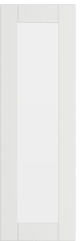 Epoq Shaker Classic White vitrinedør til kjøkken 30x92
