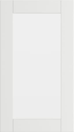 Epoq Shaker Classic White vitrinedør til kjøkken 40x70