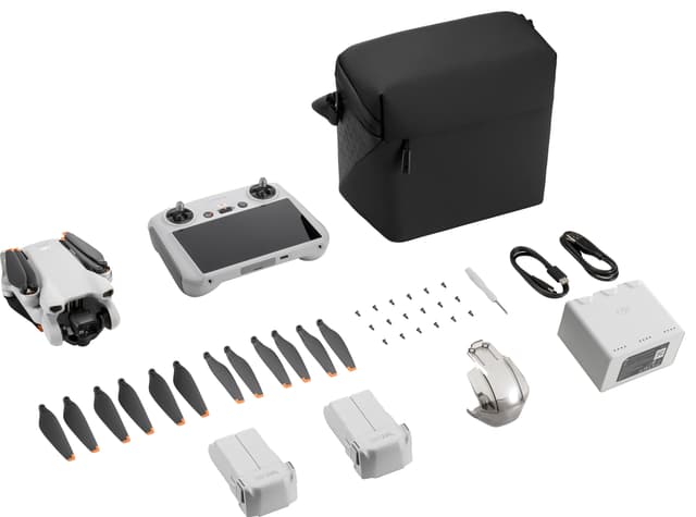 DJI Mini 3 drone med fjernkontroll Fly More Combo