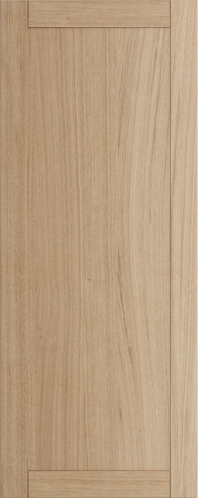 Epoq dørfront til kjøkken 50x125 Shaker Nat Oak