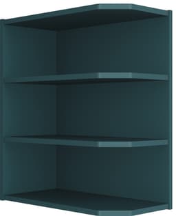 Päätyhylly pöytäkaapille (Trend Emerald Green)