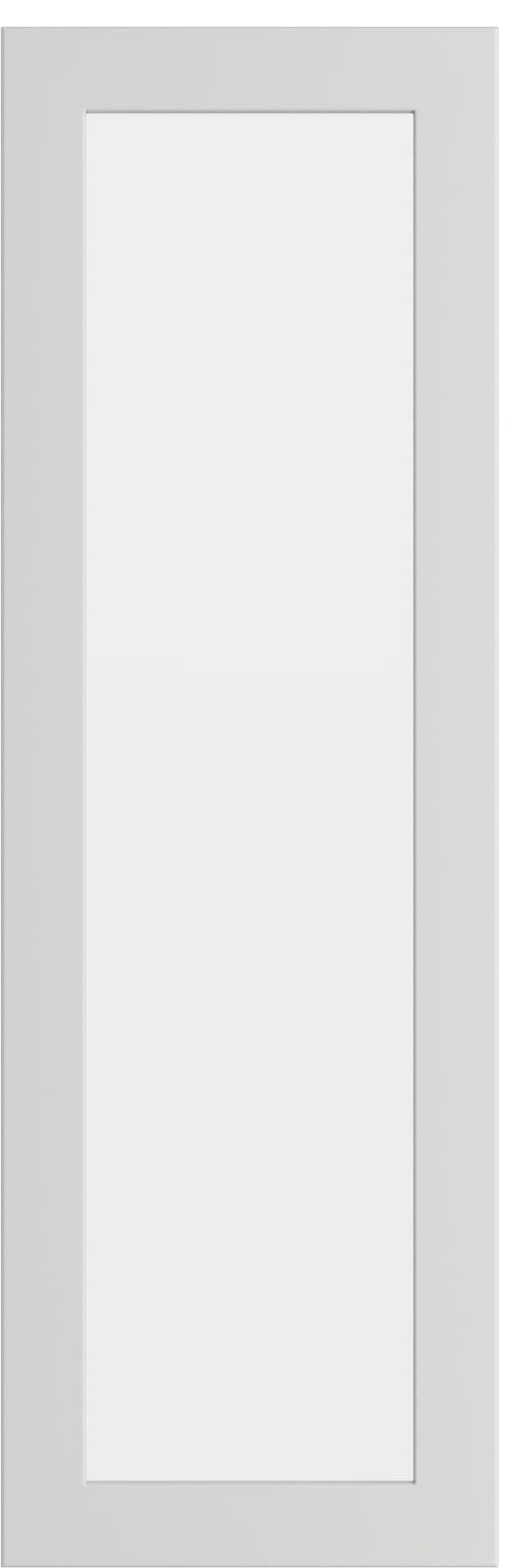Epoq Trend Grey White skapdør i glass til kjøkken 30x92 cm (gråhvit)