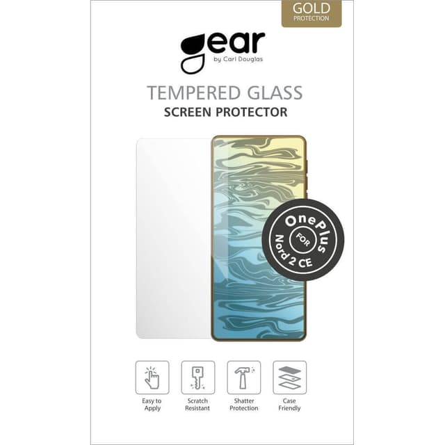 GEAR Displayskydd 2.5D OnePlus Nord CE