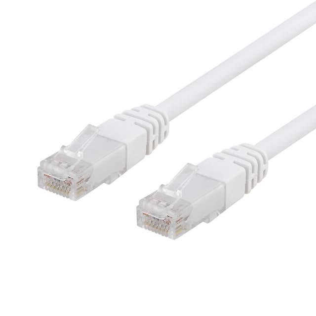 epzi U/UTP Cat6 patch cable, CCA, 5m, 250MHz, white