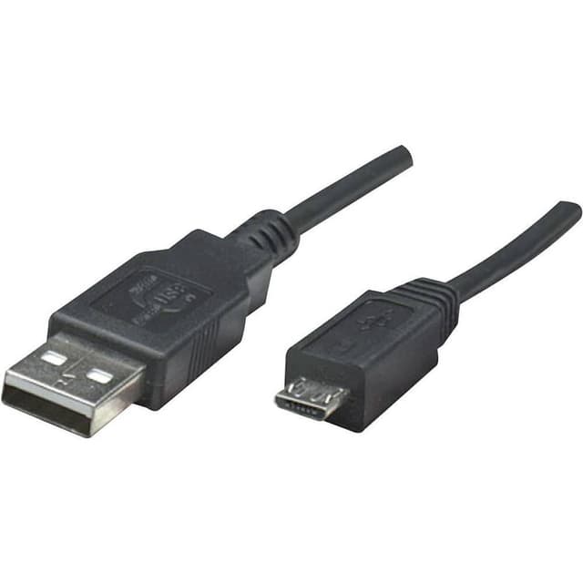 Manhattan USB-kabel USB 2.0 USB-A-hanstik,