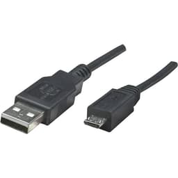 Manhattan USB-kabel USB 2.0 USB-A-hanstik,