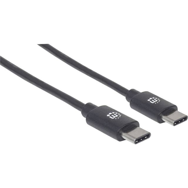 Manhattan USB-kabel USB 2.0 USB-Cstik 0.50 m Sort