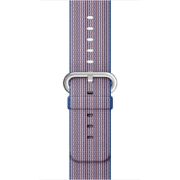 Apple Watch rem 42 mm vævet nylonrem - blå