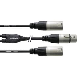 Cordial CFY0.3FMM XLR Adapterkabel [2x XLR-hankontakt -
