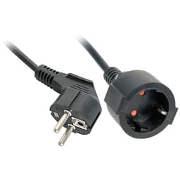 LINDY 30244 Ström Förlängningskabel Svart 3 m