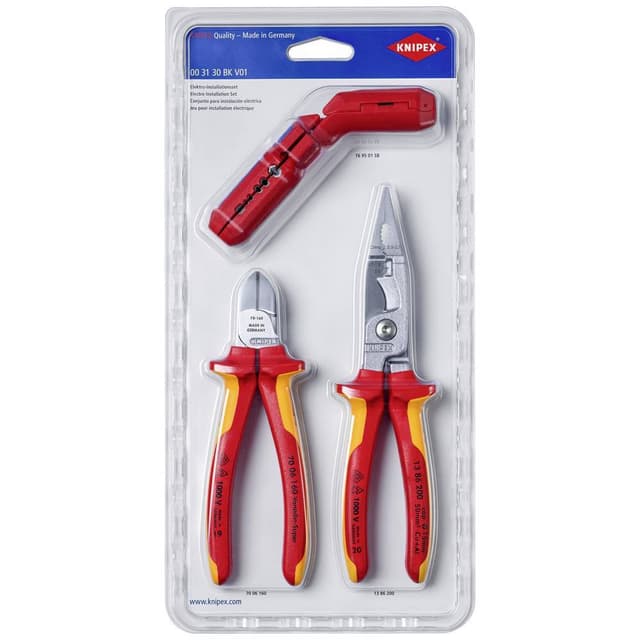 Tång-set Knipex Super-Knirps® 00 31 30 BK V02