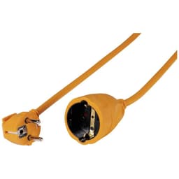 Vivanco 61158 Ström Förlängningskabel 16 A Orange 10.00