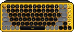 Logitech Pop Keys Wireless tangentbord (Blast Yellow)