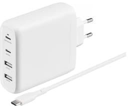 Sandstrøm 100w USB PD vægoplader med USB-C-kabel