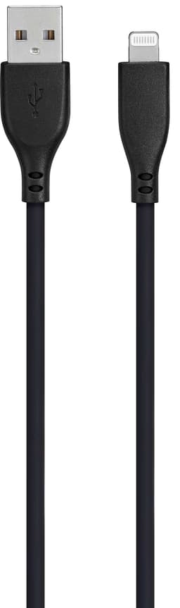 Goji USB-A til Lightning kabel 1,8m (sort)