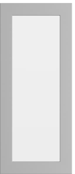 Epoq Trend Light Grey lasiovi 30x70 cm keittiöön (vaaleanharmaa)